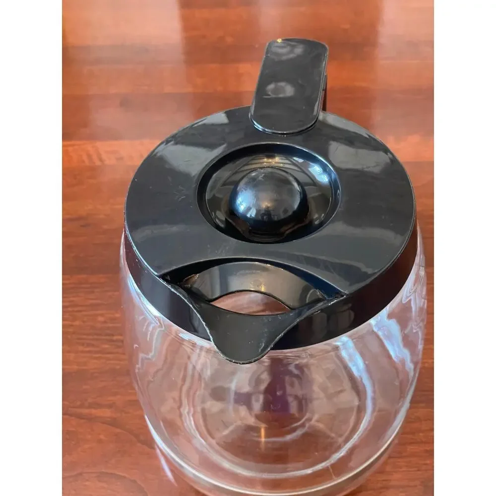 Cuisinart 12 Cup Replacement Coffee Carafe Black Glass